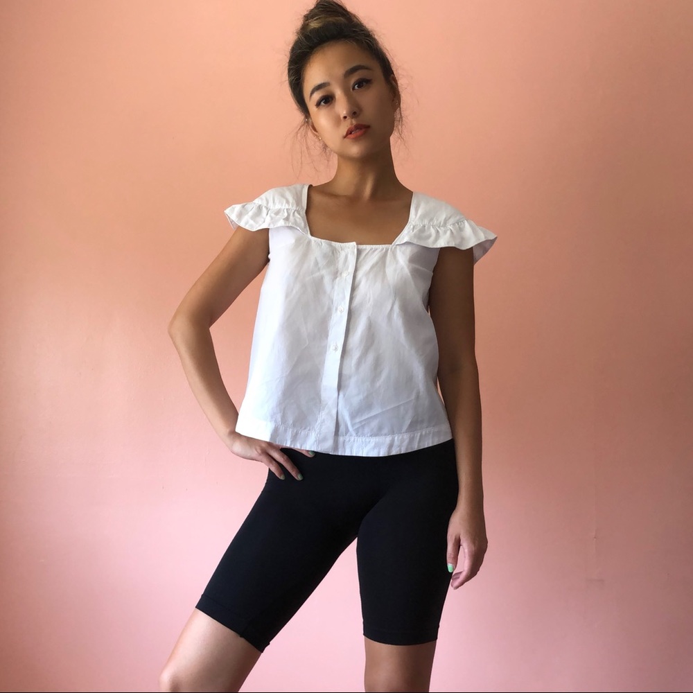 Zara Cap Sleeve Blouse - Picture 1 of 3